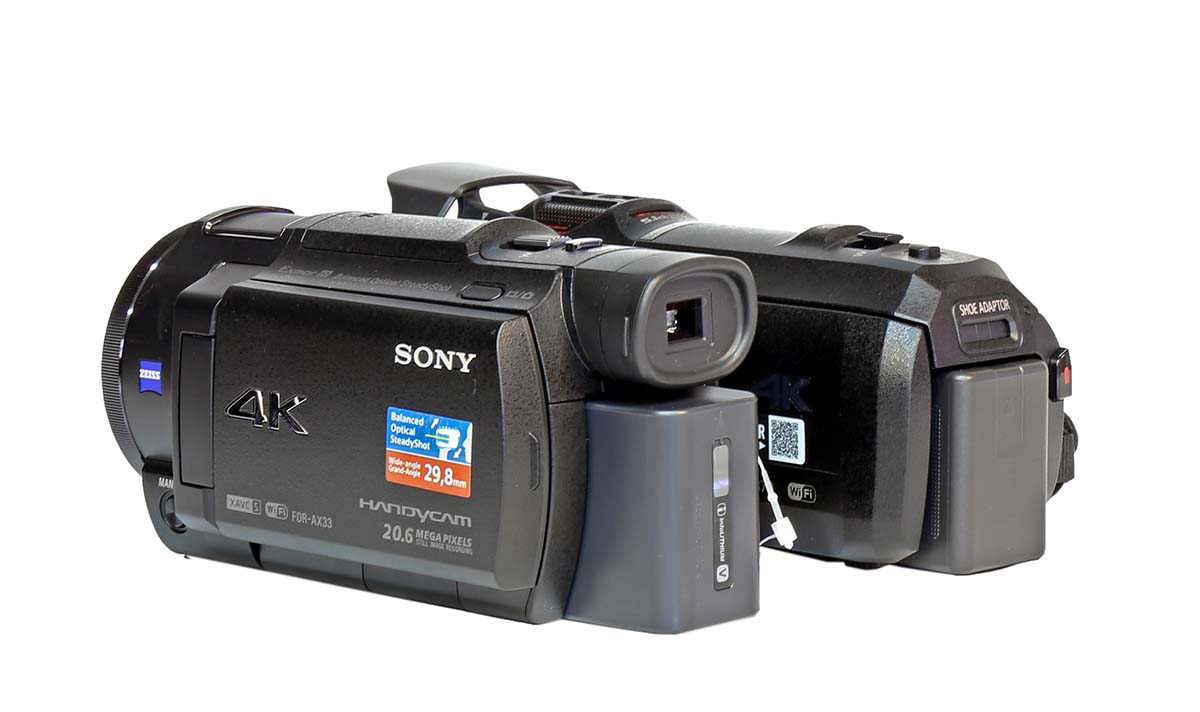 Panasonic HC-XV870 SONY FDR-AX33 Panasonic HC-XV870 SONY FDR-AX33