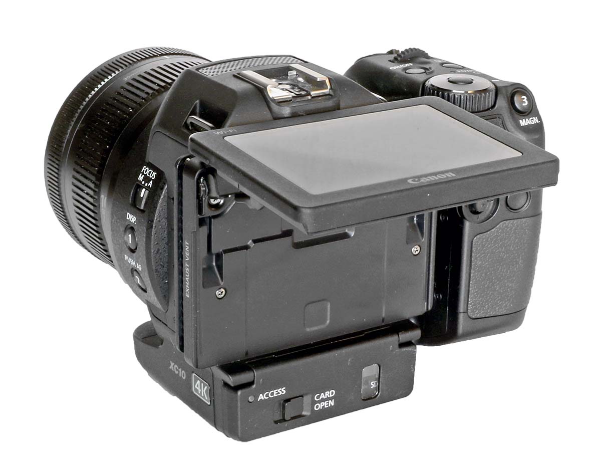Videokamera CANON XC10: funkce displeje Videokamera CANON XC10: funkce displeje