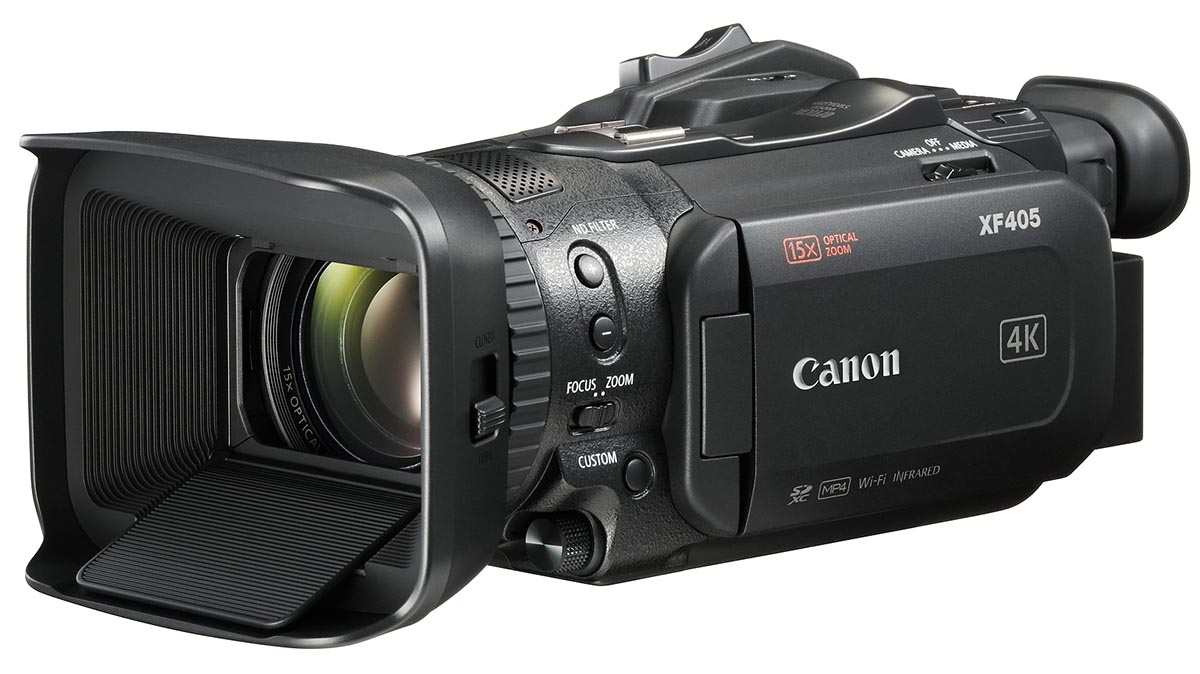 Nová videokamera s formátem 4K: Canon XF405 Nová videokamera s formátem 4K: Canon XF405