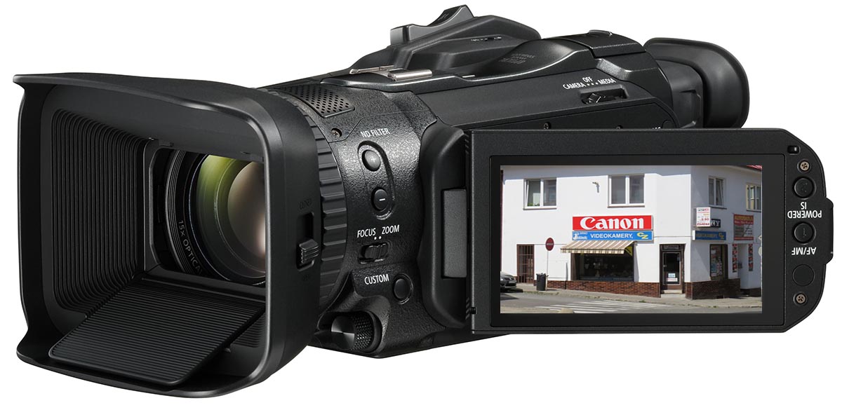 Nová videokamera se 4K Canon GX10 Nová videokamera se 4K Canon GX10