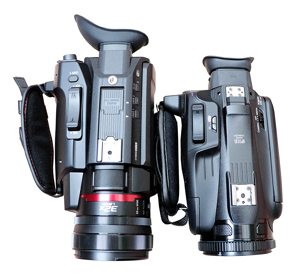 Videokamery Canon XA40 a Panasonic HC-X2000: srovnání Videokamery Canon XA40 a Panasonic HC-X2000: srovnání