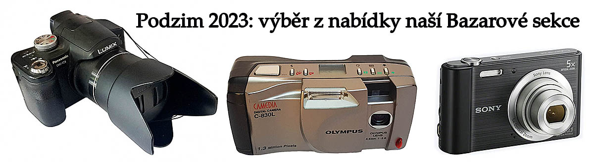Výběr z podzimní bazarové nabídky ze sekce DIGI-Foto Výběr z podzimní bazarové nabídky ze sekce DIGI-Foto