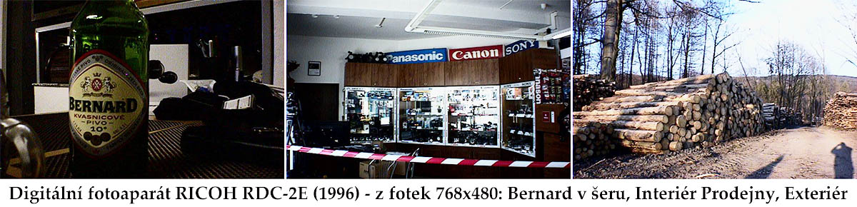 Tři z mnoha fotografií foťáku RICOH RDC-2E (1996) Tři z mnoha fotografií foťáku RICOH RDC-2E (1996)