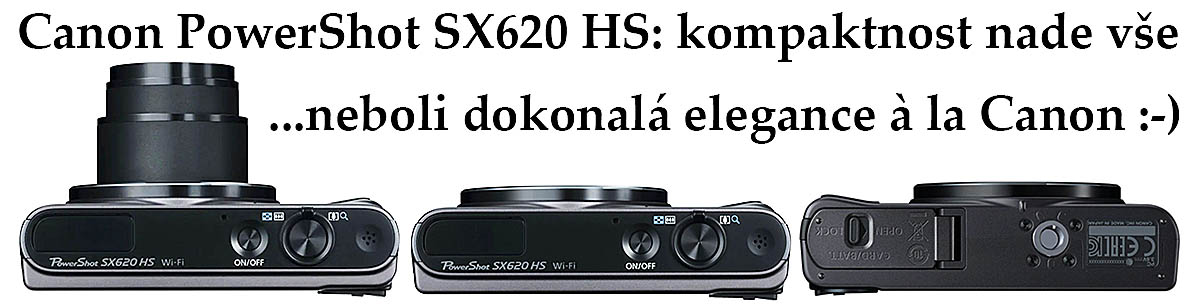 EXTRA kompaktní fotoaparát Canon SX620 v detailech EXTRA kompaktní fotoaparát Canon SX620 v detailech