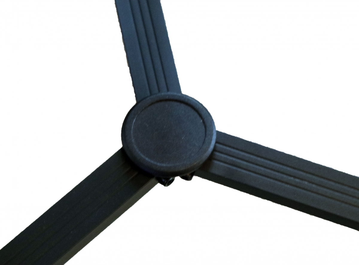 Zajímavý stativ se dvěma švenk-pákami - detail Zajímavý stativ se dvěma švenk-pákami - detail