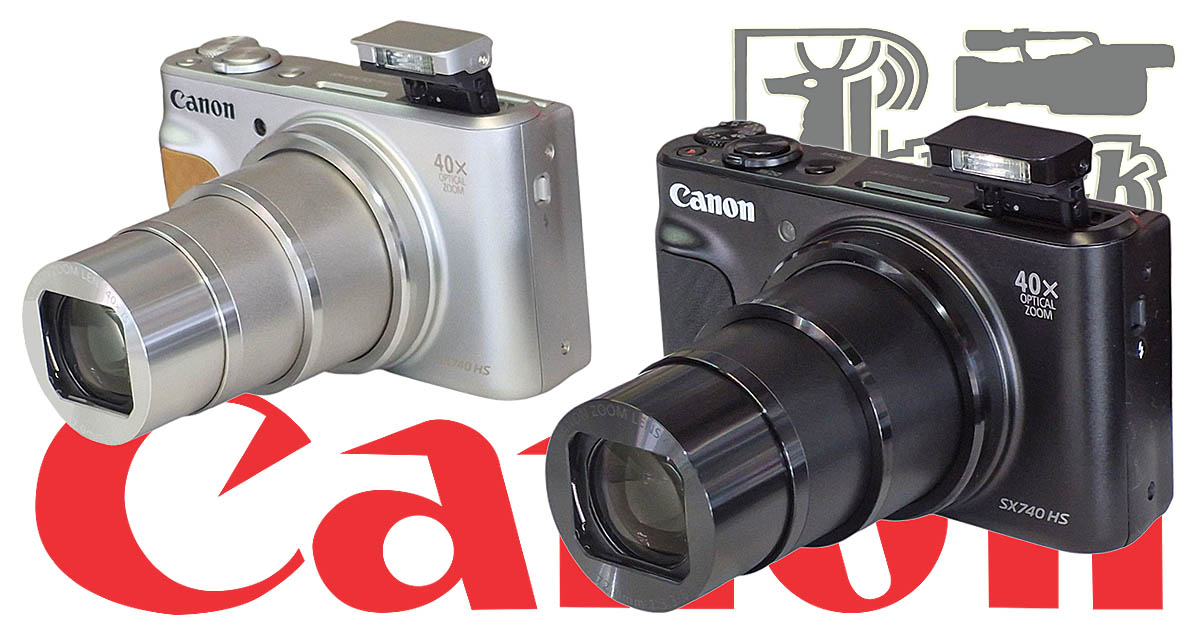 Krásné a výkonné kompakty Canon: stříbrná a černá...