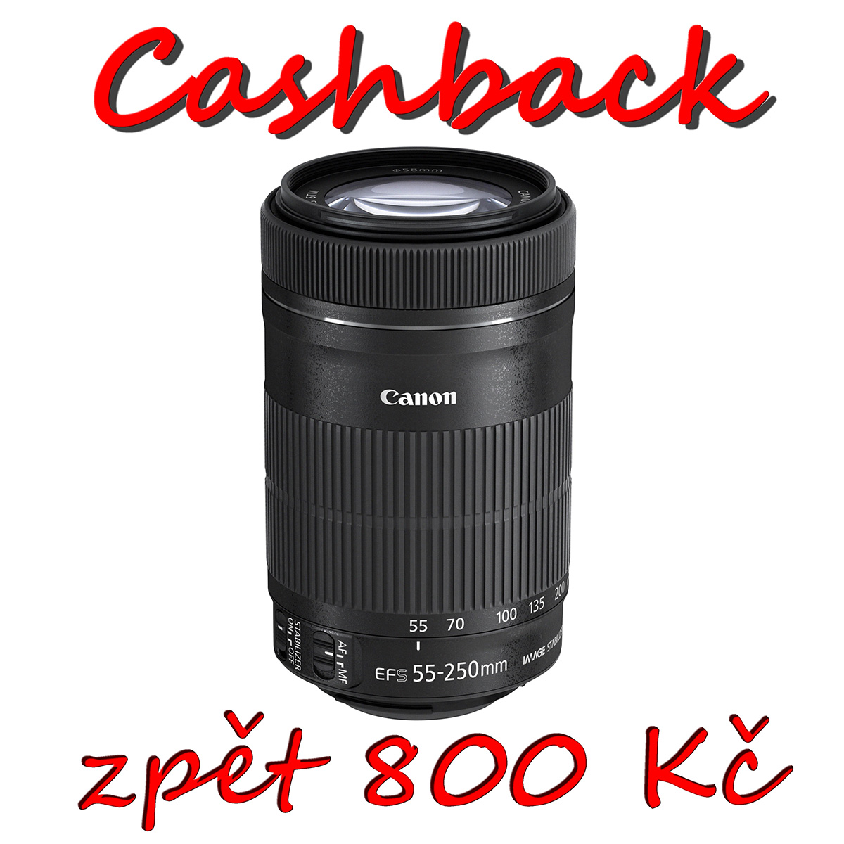 Cashback 2014 EF-S 55-250MM F/4-5.6 IS STM Cashback 2014 EF-S 55-250MM F/4-5.6 IS STM