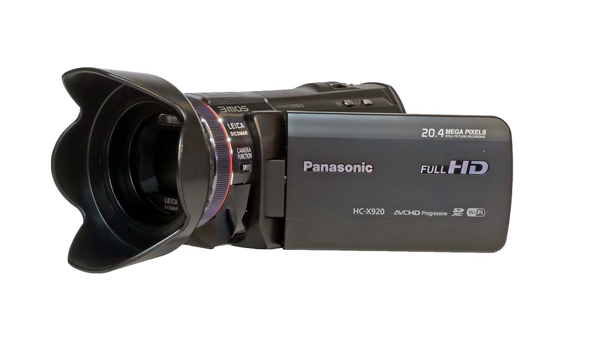 Videokamery Panasonic HC-X920 - sluneční clona Videokamery Panasonic HC-X920 - sluneční clona