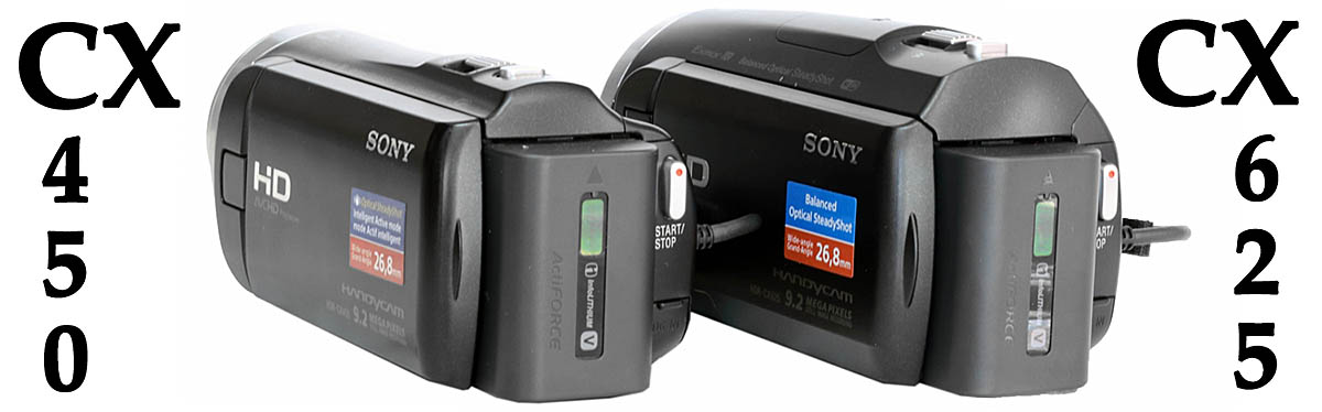 Videokamery Sony HDR-CX450 a CX625: AKU zezadu Videokamery Sony HDR-CX450 a CX625: AKU zezadu