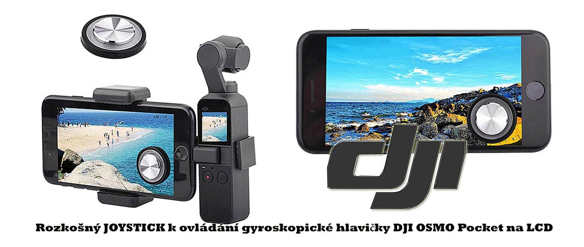 Joystick ovládání hlavičky Gyroskopu DJI OSMO Pocket Joystick ovládání hlavičky Gyroskopu DJI OSMO Pocket