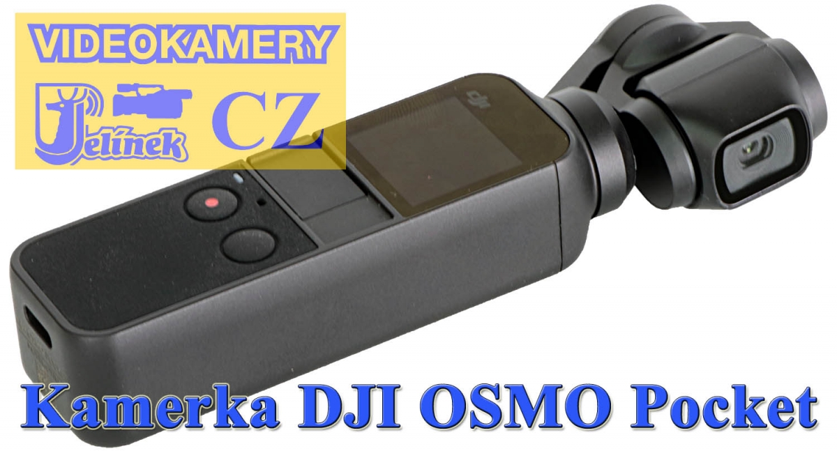 Kamerka DJI OMSO Pocket v názorné perspektivě Kamerka DJI OMSO Pocket v názorné perspektivě