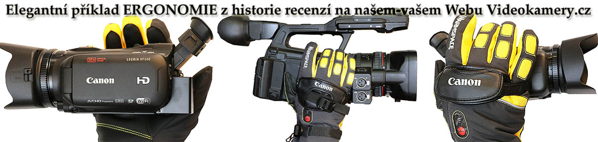 Krásný příklad experimentální ERGONOMIE Videokamer Krásný příklad experimentální ERGONOMIE Videokamer