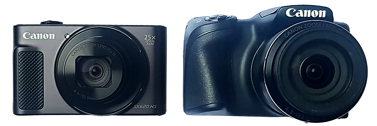 Kompaktní ultrazoomy Canon SX620 a SX430 u sebe... Kompaktní ultrazoomy Canon SX620 a SX430 u sebe...