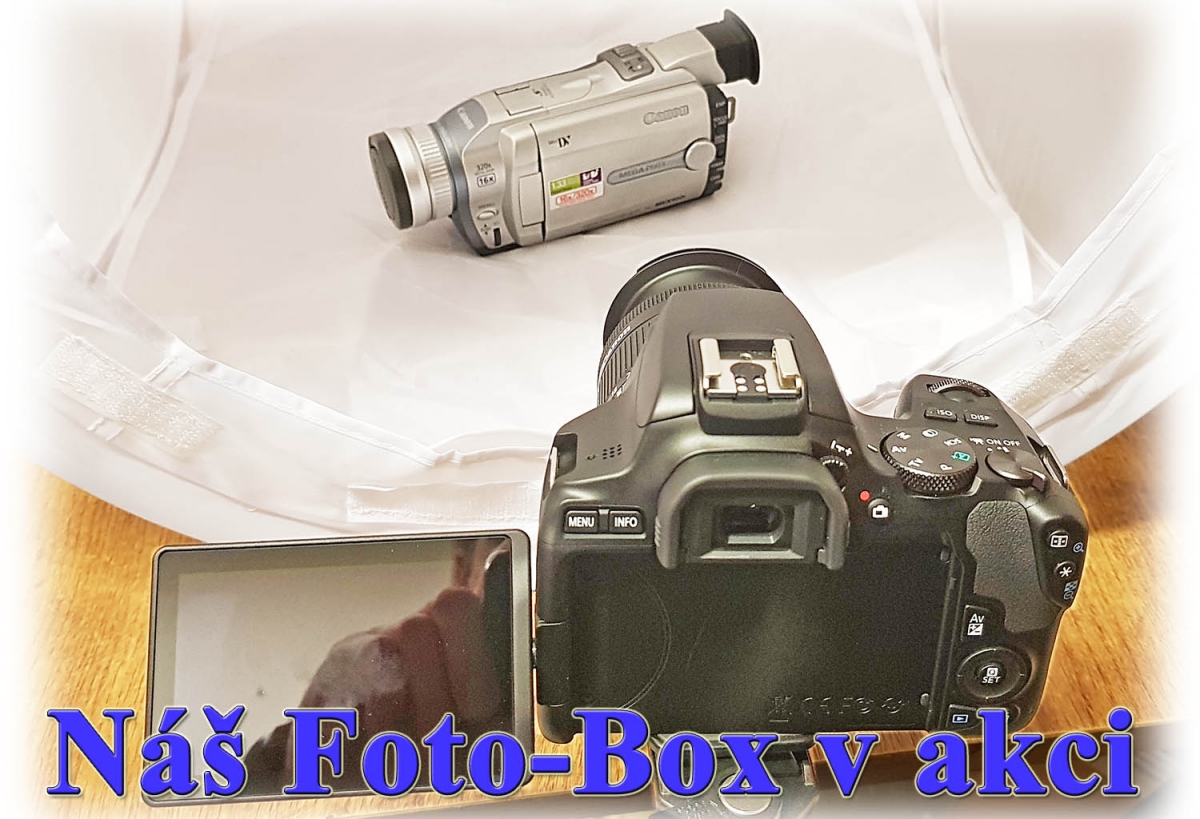 Fotografický Box se dvěma světly v naší firmě... Fotografický Box se dvěma světly v naší firmě...