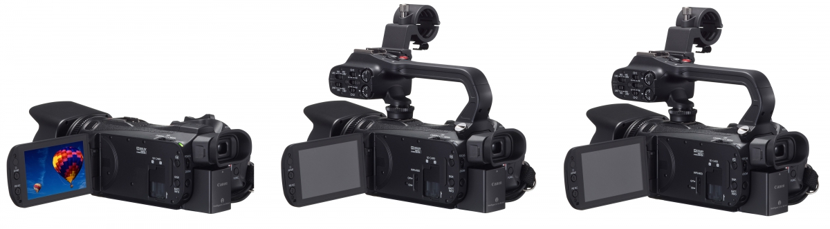 Trio novinek Canon v zadní perspektivě Trio novinek Canon v zadní perspektivě