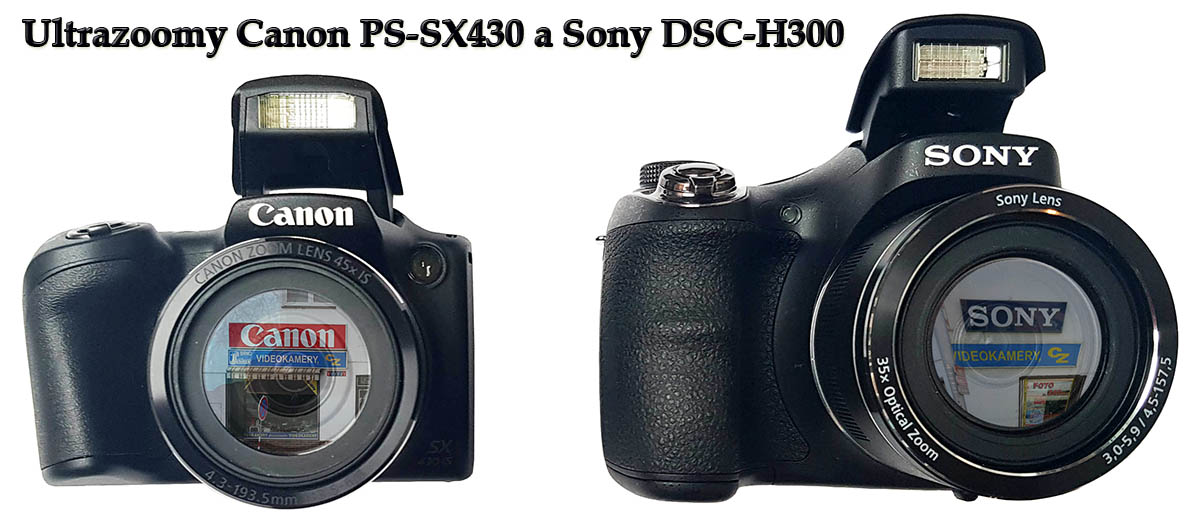 Ultrazoomy Canon SX430 a Sony H300 pro srovnání... Ultrazoomy Canon SX430 a Sony H300 pro srovnání...