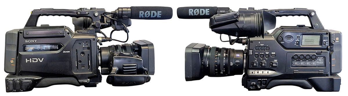 IMPOZANTNÍ NÁDHERA Sony HVR-S270F z obou stran IMPOZANTNÍ NÁDHERA Sony HVR-S270F z obou stran