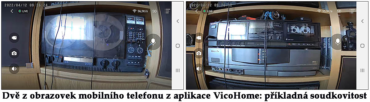 Dvě momentky z aplikace UBox na displeji mobilu... Dvě momentky z aplikace UBox na displeji mobilu...