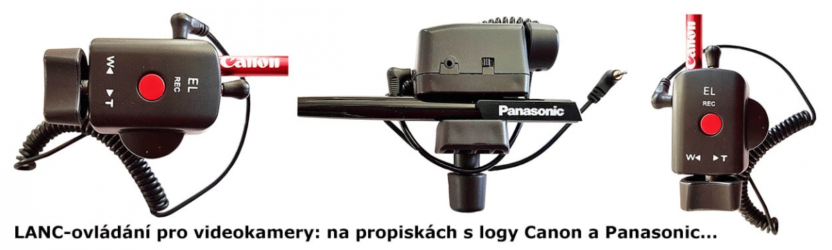 LANC-ovládání v detailech na firemních propiskách... LANC-ovládání v detailech na firemních propiskách...
