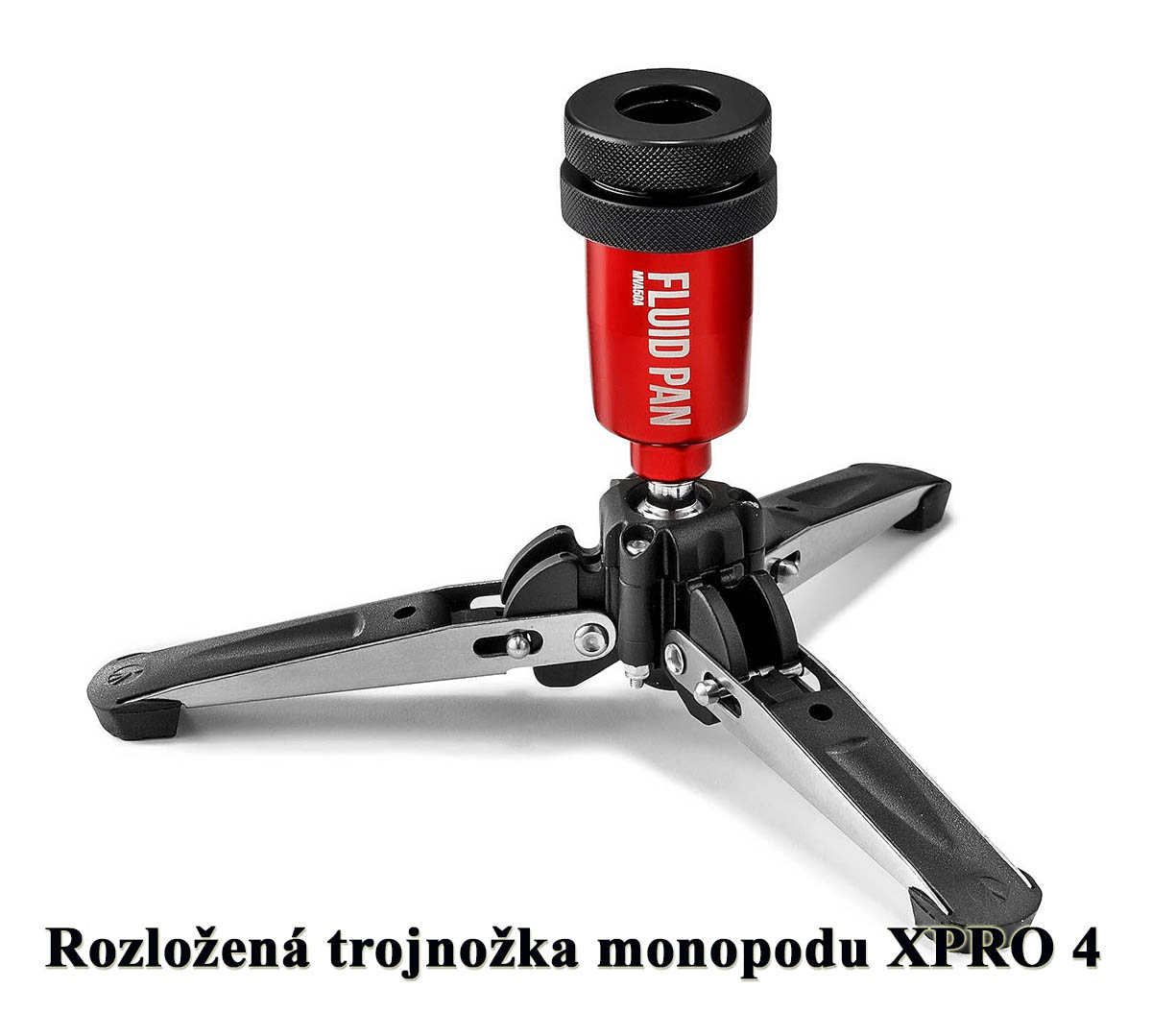 Detail oblíbené JEDNO-nožky Manfrotto PROX 4... Detail oblíbené JEDNO-nožky Manfrotto PROX 4...
