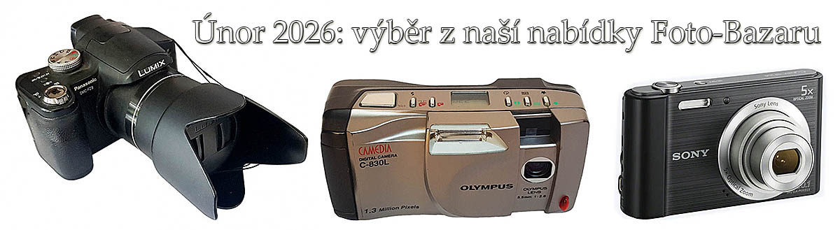 Náš Videobazar nabízí i spoustu fešáckých Fotoaparátů Náš Videobazar nabízí i spoustu fešáckých Fotoaparátů