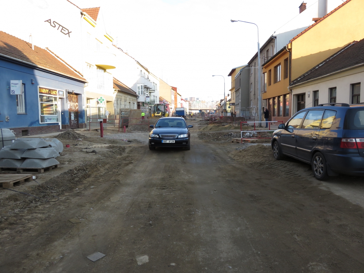 Minská - rekonstrukce v letech 2015-16 Minská - rekonstrukce v letech 2015-16