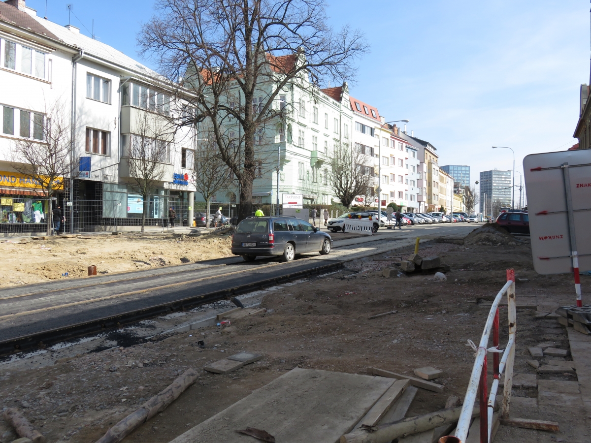 Minská - rekonstrukce v letech 2015-16 Minská - rekonstrukce v letech 2015-16