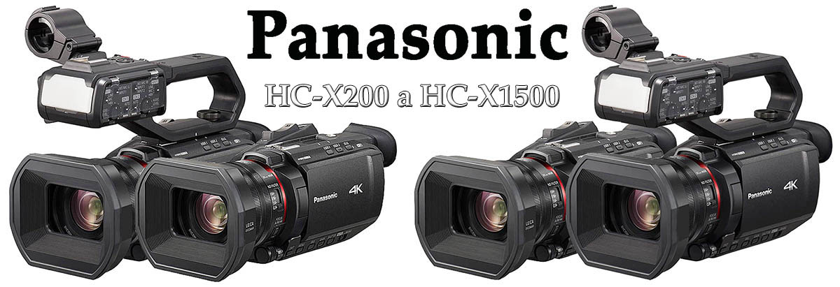 Veleúspěšné duo Videokamer Panasonic HC-X1500/2000 Veleúspěšné duo Videokamer Panasonic HC-X1500/2000