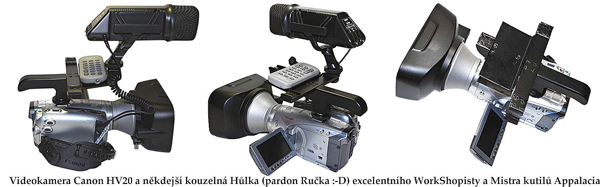 Tři pohledy na geniální RUČKU WorkShopisty Appalacia Tři pohledy na geniální RUČKU WorkShopisty Appalacia