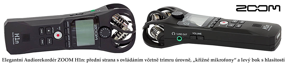 Audio-Rekordér ZOOM H1n v různých detailech těla... Audio-Rekordér ZOOM H1n v různých detailech těla...
