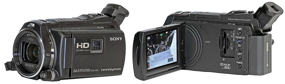 Dva pohledy na krásný STROJ firmy Sony HDR-PJ810 Dva pohledy na krásný STROJ firmy Sony HDR-PJ810