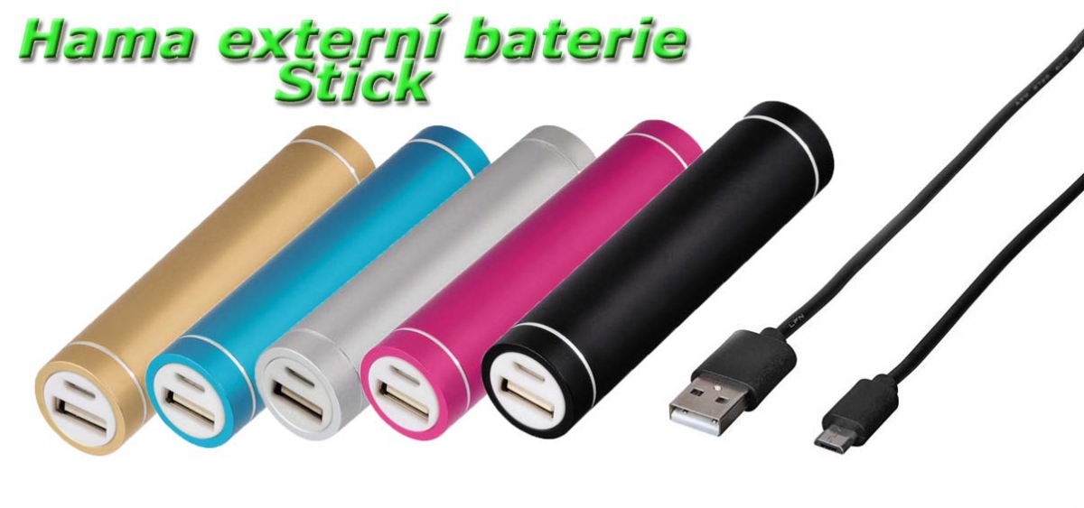 Hama externí baterie Power Pack, 2600 mAh Hama externí baterie Power Pack, 2600 mAh