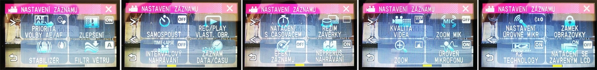 Pět ukázek z nabídky Videokamer JVC GZ-R445D/B Pět ukázek z nabídky Videokamer JVC GZ-R445D/B