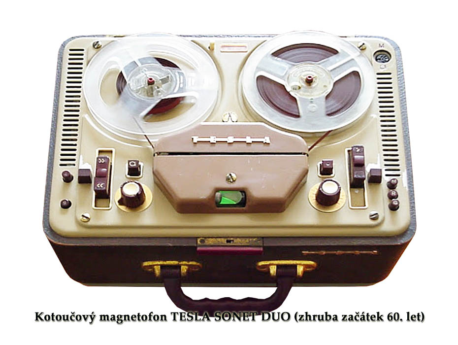 LEGENDÁRNÍ Kotoučový magnetofon Tesla Sonet Duo LEGENDÁRNÍ Kotoučový magnetofon Tesla Sonet Duo