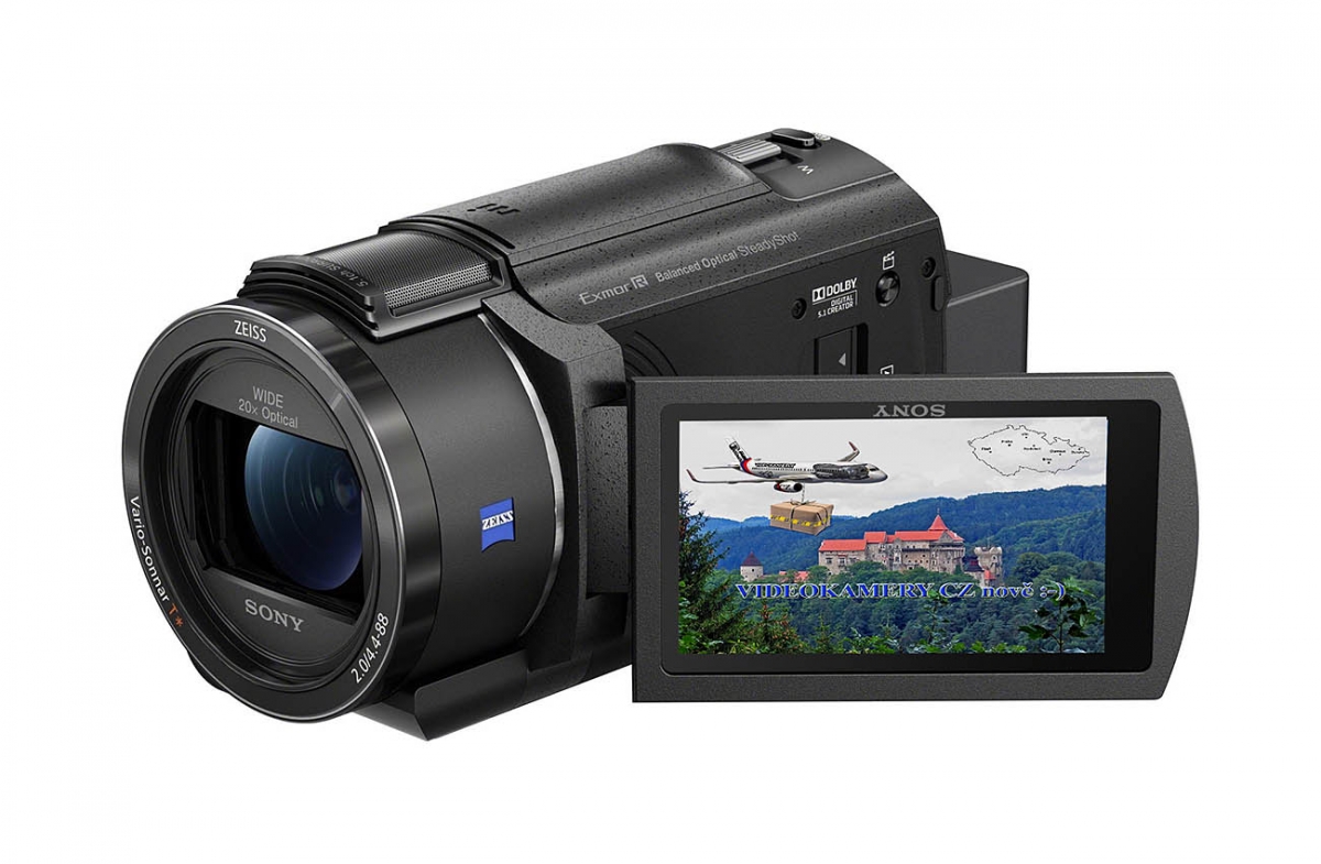 Nová Videokamera Sony FDR-AX43 je bez hledáčku... Nová Videokamera Sony FDR-AX43 je bez hledáčku...