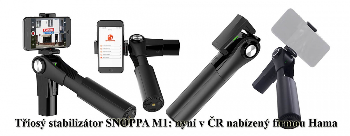 Stabilizátor SNOPPA M1 nabízený firmou Hama Stabilizátor SNOPPA M1 nabízený firmou Hama
