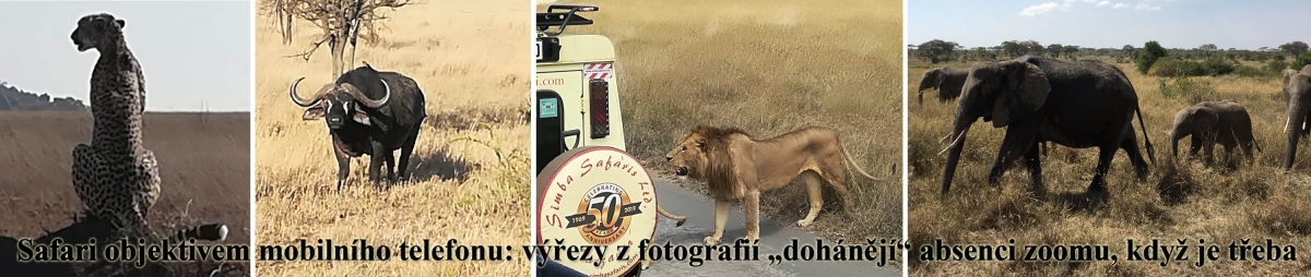 Různé stupně dodatečných přiblížení bez zoomu Různé stupně dodatečných přiblížení bez zoomu