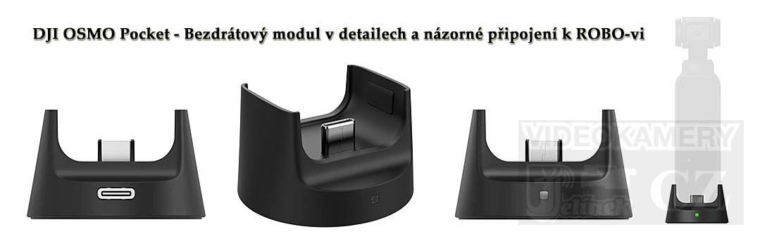DJI OSMO Pocket: Bezdrátový modul v detailech... DJI OSMO Pocket: Bezdrátový modul v detailech...
