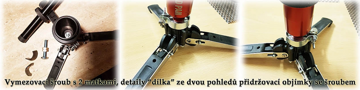 Další fáze výroby aretačních dílců na trojnožku Manfrotto Další fáze výroby aretačních dílců na trojnožku Manfrotto