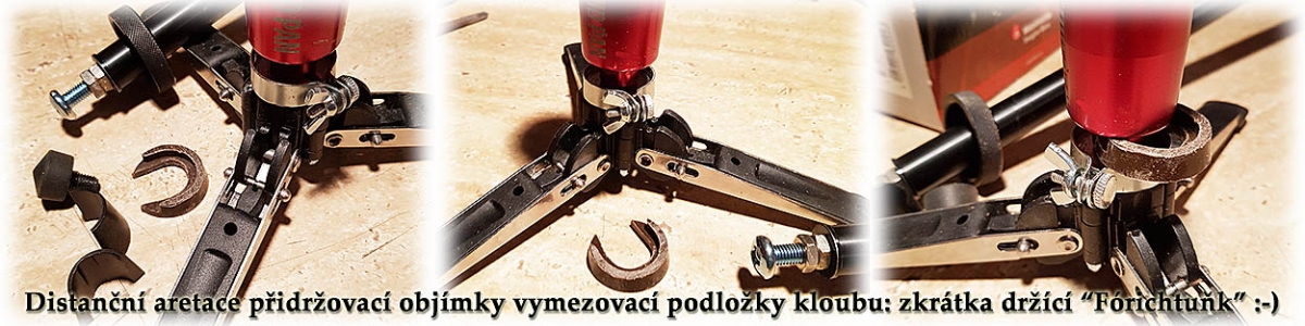 Konečná fáze výroby aretace pro trojnožku Manfrotto Konečná fáze výroby aretace pro trojnožku Manfrotto