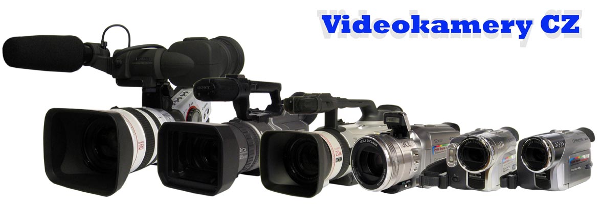 Někdejší sestava videokamer se třemi snímači - rok 2005 Někdejší sestava videokamer se třemi snímači - rok 2005