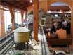 Pohled do interiéru restaurace od výtopny (Kliknutà zvÄtÅ¡Ã)