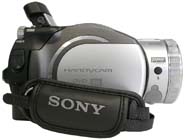 Sony HDR-UX1 z pravého boku (Klikni pro zvětšení)