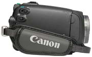 Canon HV30 v detailu z pravÃ©ho boku (KliknutÃ­ zvÄtÅ¡uÃ­)