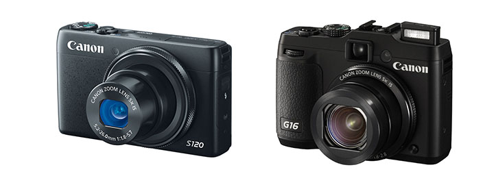 Canon S120 a G16 Canon S120 a G16