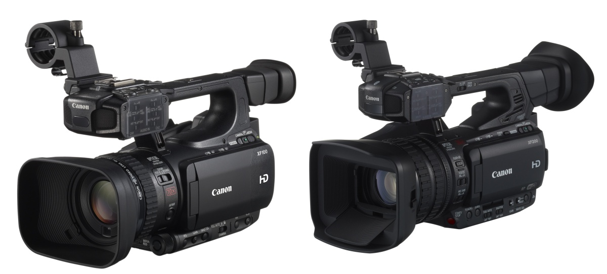 Videokamery Canon XF100 a XF200 Videokamery Canon XF100 a XF200