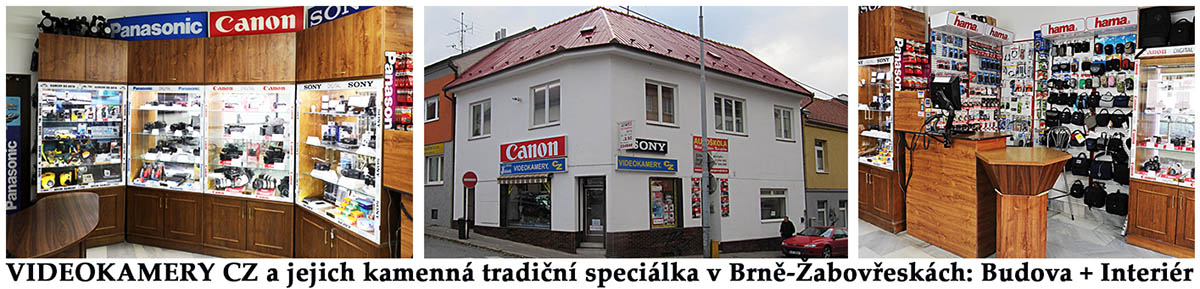 Kamenná speciálka VIDEOKAMERY CZ: budova a interiér Kamenná speciálka VIDEOKAMERY CZ: budova a interiér