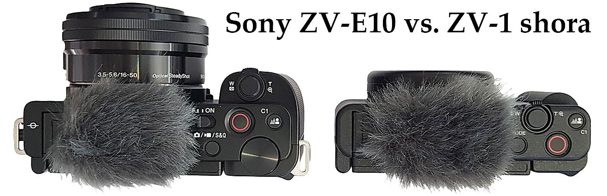 Loňská VLOG-FOTO-KAMERA Sony ZV-1 a letošní ZV-E10 Loňská VLOG-FOTO-KAMERA Sony ZV-1 a letošní ZV-E10