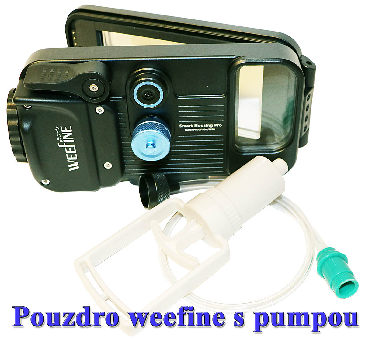 Vakuová pumpa pro vodotěsné pouzdro weefine Vakuová pumpa pro vodotěsné pouzdro weefine