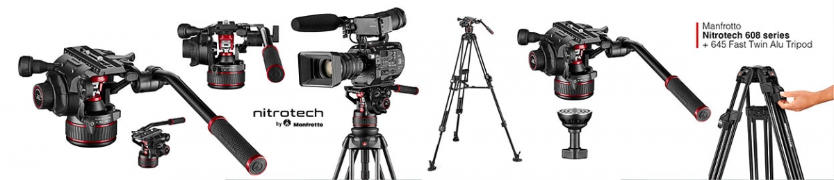Příklady obdivuhodného sortimentu firmy MANFROTTO Příklady obdivuhodného sortimentu firmy MANFROTTO